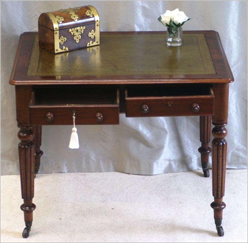 3041 Antique Writing Table - Gillows Style (4)